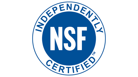 NSF Independently certified