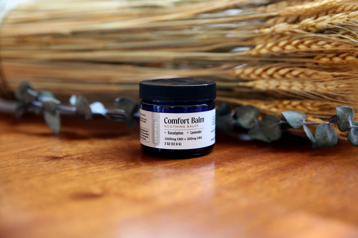 
                  
                    Topical Salve enriched with premium CBD by Copoeia
                  
                