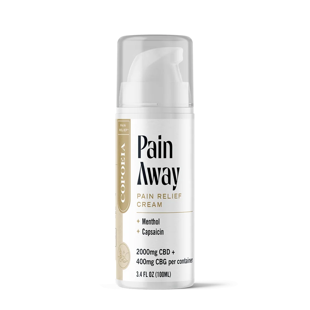Pain Away | 2000mg CBD & CBG Relief Cream - Joint & Muscle Relief