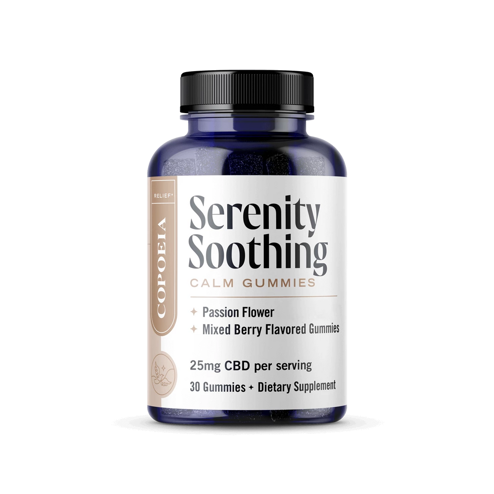 Serenity Soothing | Passion Flower & CBD Gummies - Stress Relief