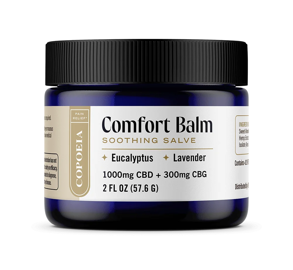 CBD Topical Salve Enriched with Botanicals - Comfort Balm | Copoeia