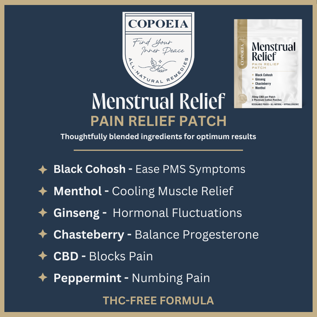 
                  
                    Menstrual Relief Patch Ingredients
                  
                