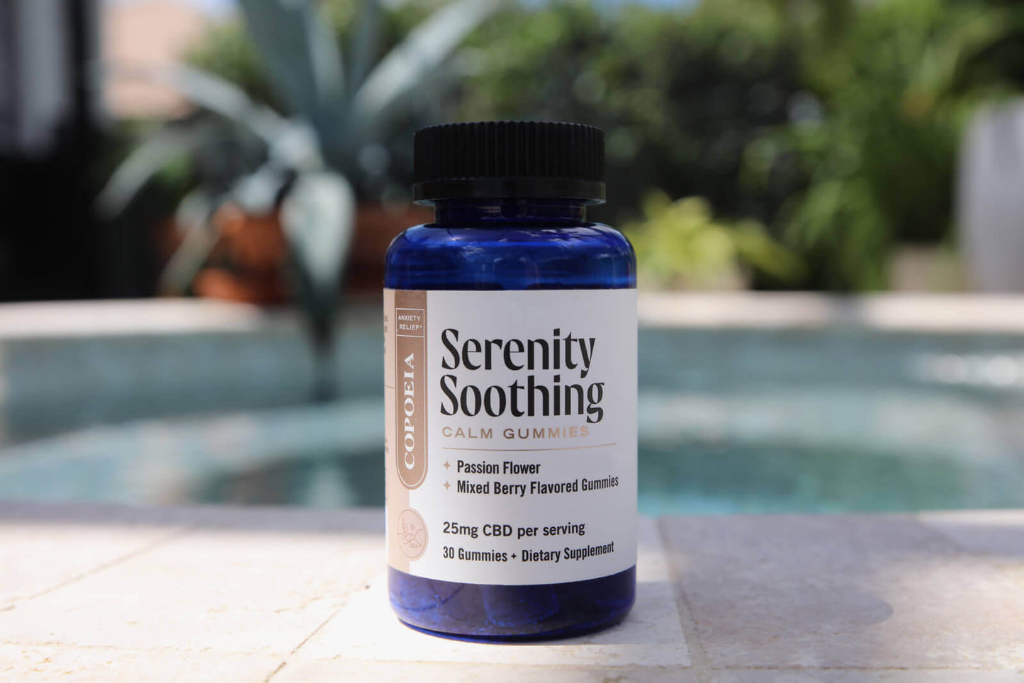 
                  
                    Serenity Soothing | Passion Flower & CBD Gummies - Stress Relief
                  
                